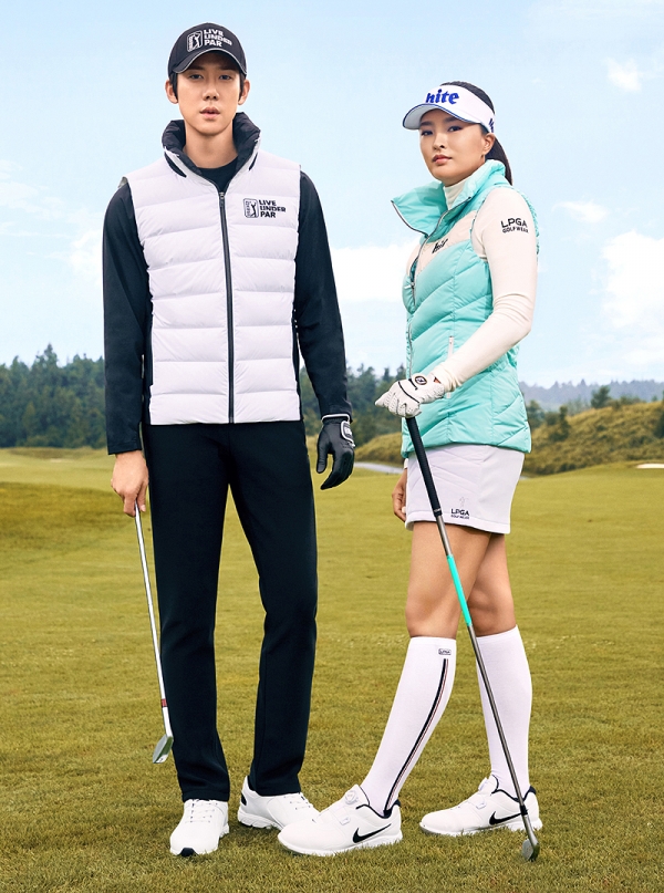 PGA TOUR & LPGA 골프웨어=브랜드 혁신성 A / 트렌드 주도 A / 신장률·효율제고 A