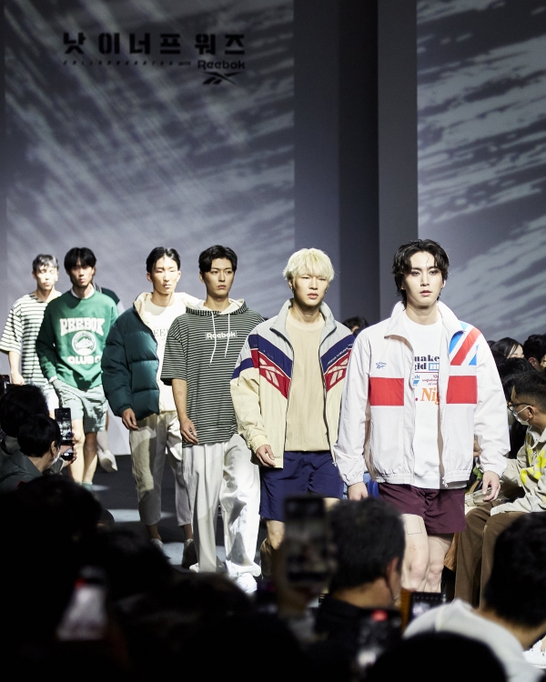 ‘리복’가 ‘낫 이너프워즈’가 협업한 23S/S COLLECTION 패션쇼.